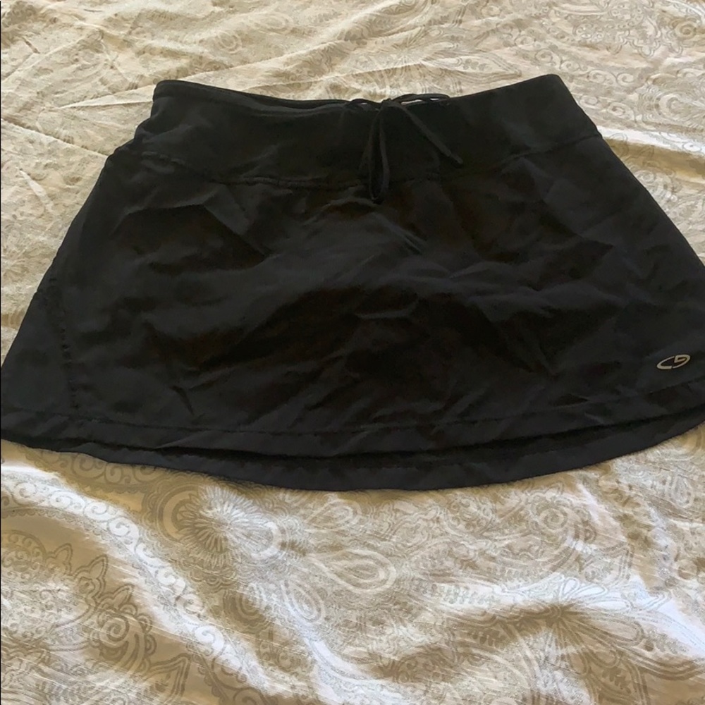 Black Champion Skort